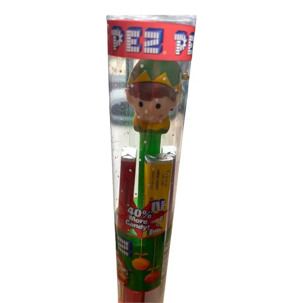 Bundle of Christmas pez snowman elf santa holiday stocking stuffer